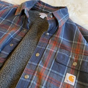 New Without Tags lined Carhartt flannel.